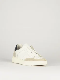 Sneakers pelle blu