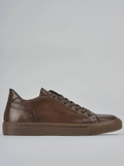 Sneakers pelle marrone