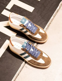 Sneakers pelle marrone