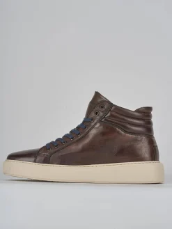 Sneakers pelle marrone
