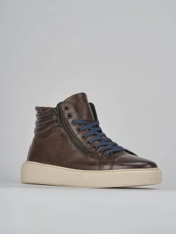 Sneakers pelle marrone