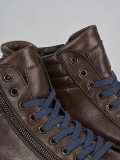 Sneakers pelle marrone