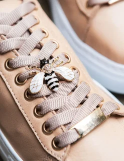 Sneakers pelle marrone