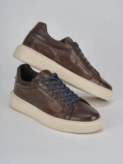 Sneakers pelle marrone