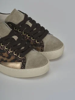 Sneakers pelle multicolor