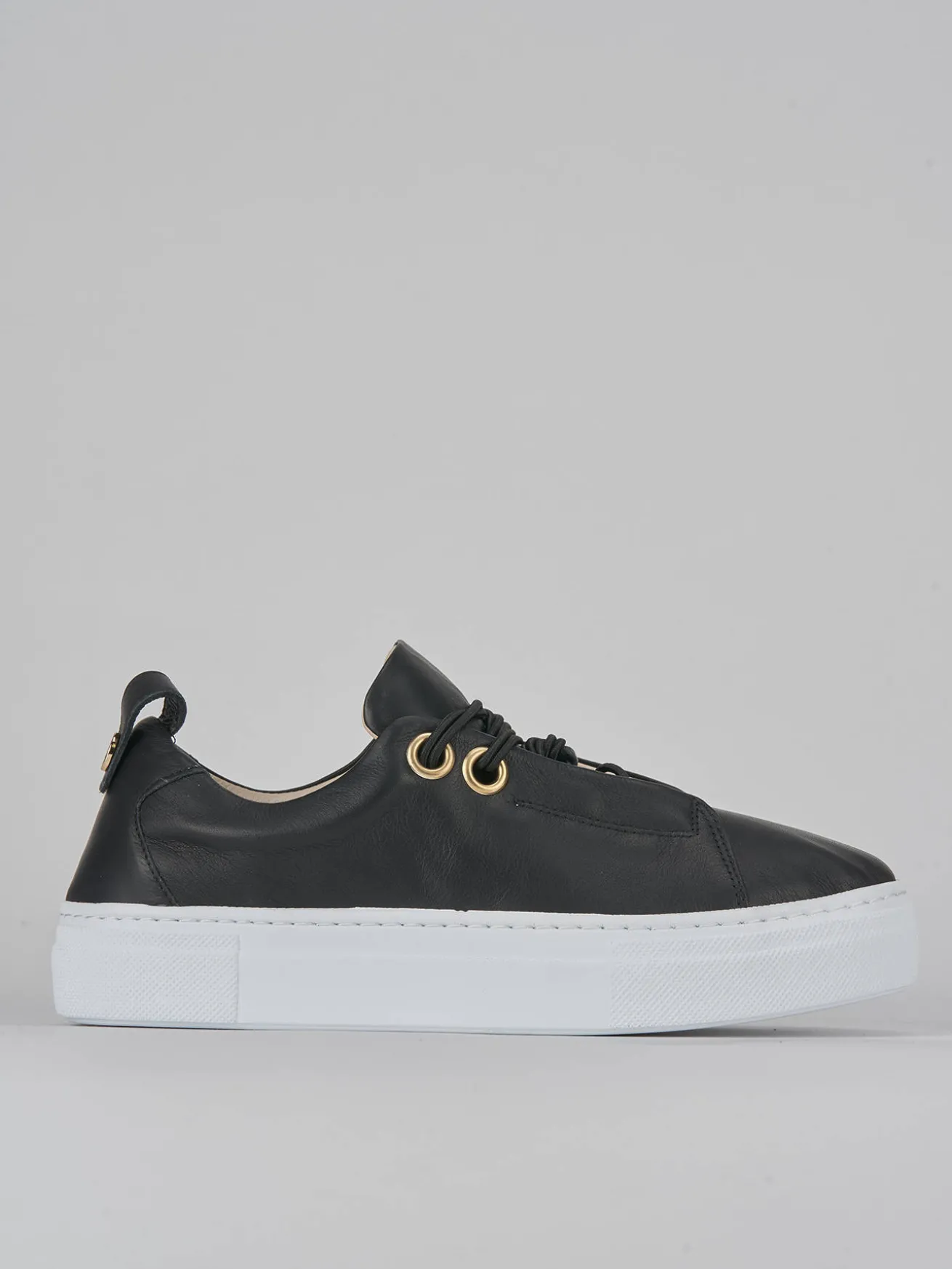 Sneakers pelle nero