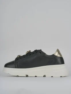 Sneakers pelle nero