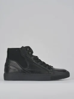 Sneakers pelle nero