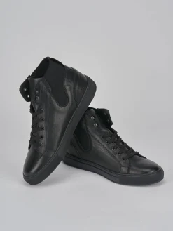 Sneakers pelle nero