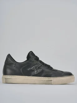Sneakers pelle nero