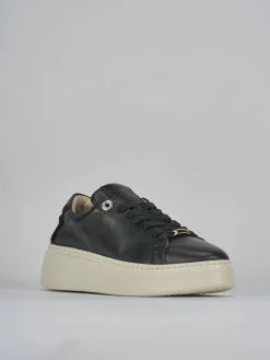 Sneakers pelle nero