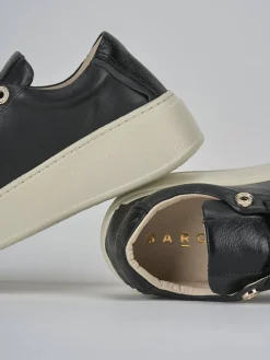 Sneakers pelle nero