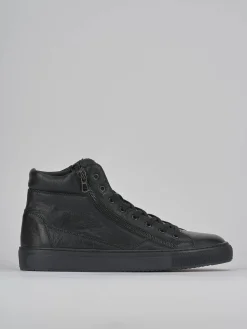 Sneakers pelle nero