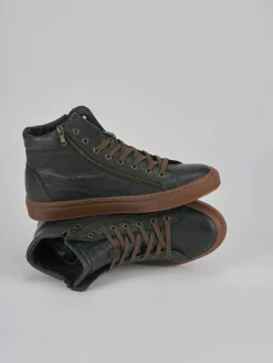 Sneakers pelle verde