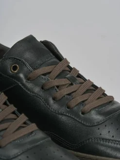 Sneakers pelle verde