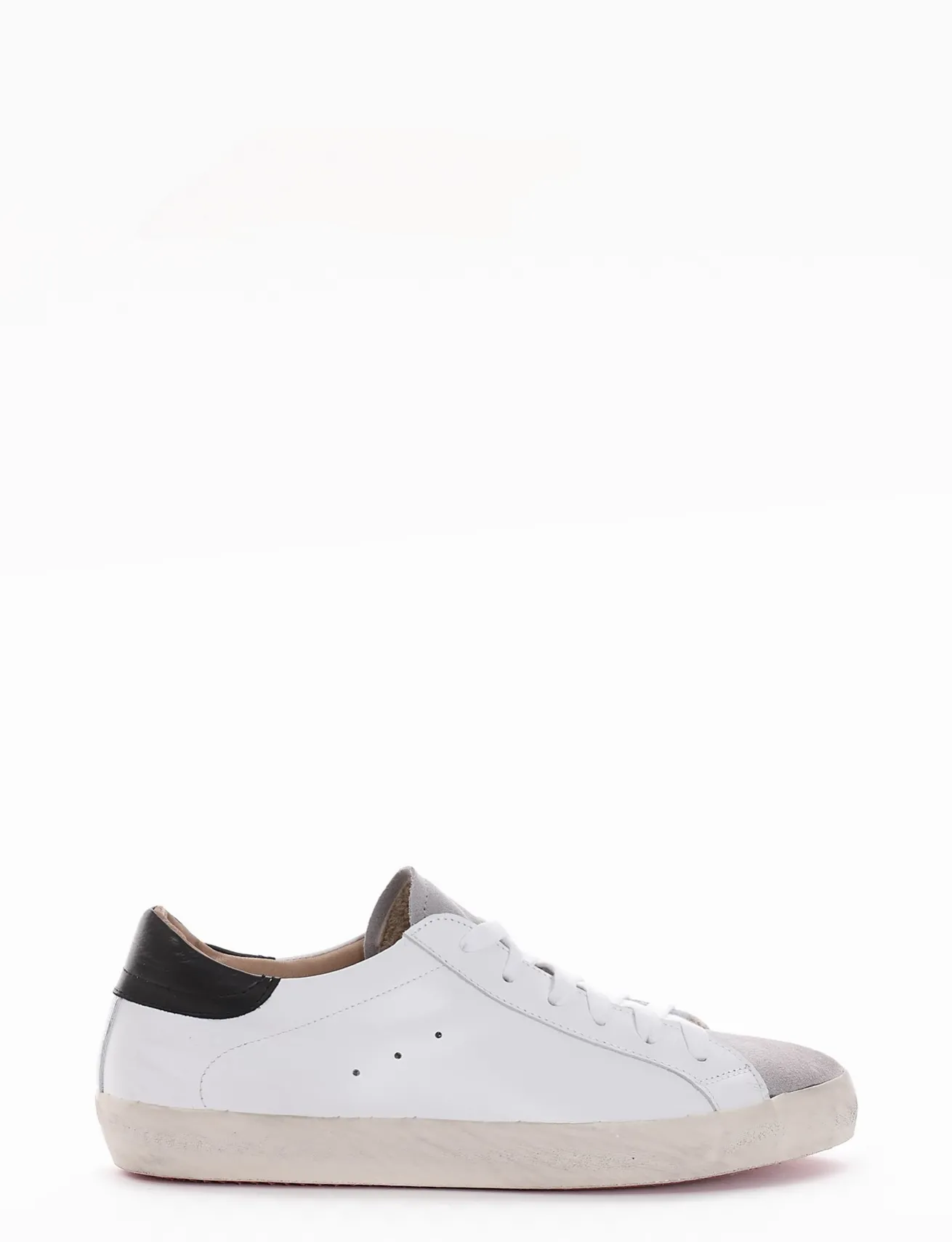 Sportive fondo gomma e soletto interno in vera pelle