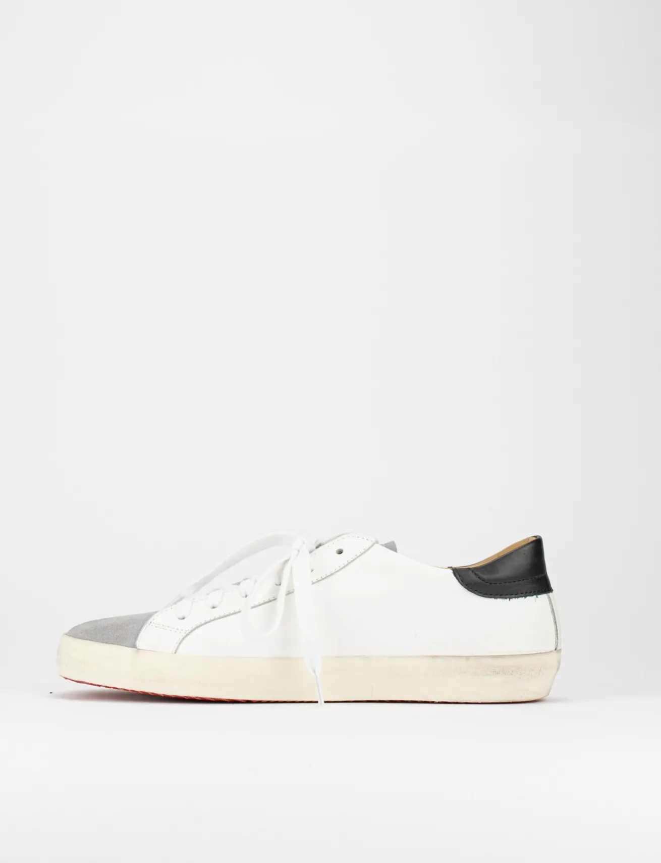 Sportive fondo gomma e soletto interno in vera pelle