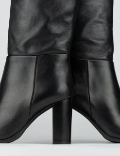 Stivale tacco 9 cm nero