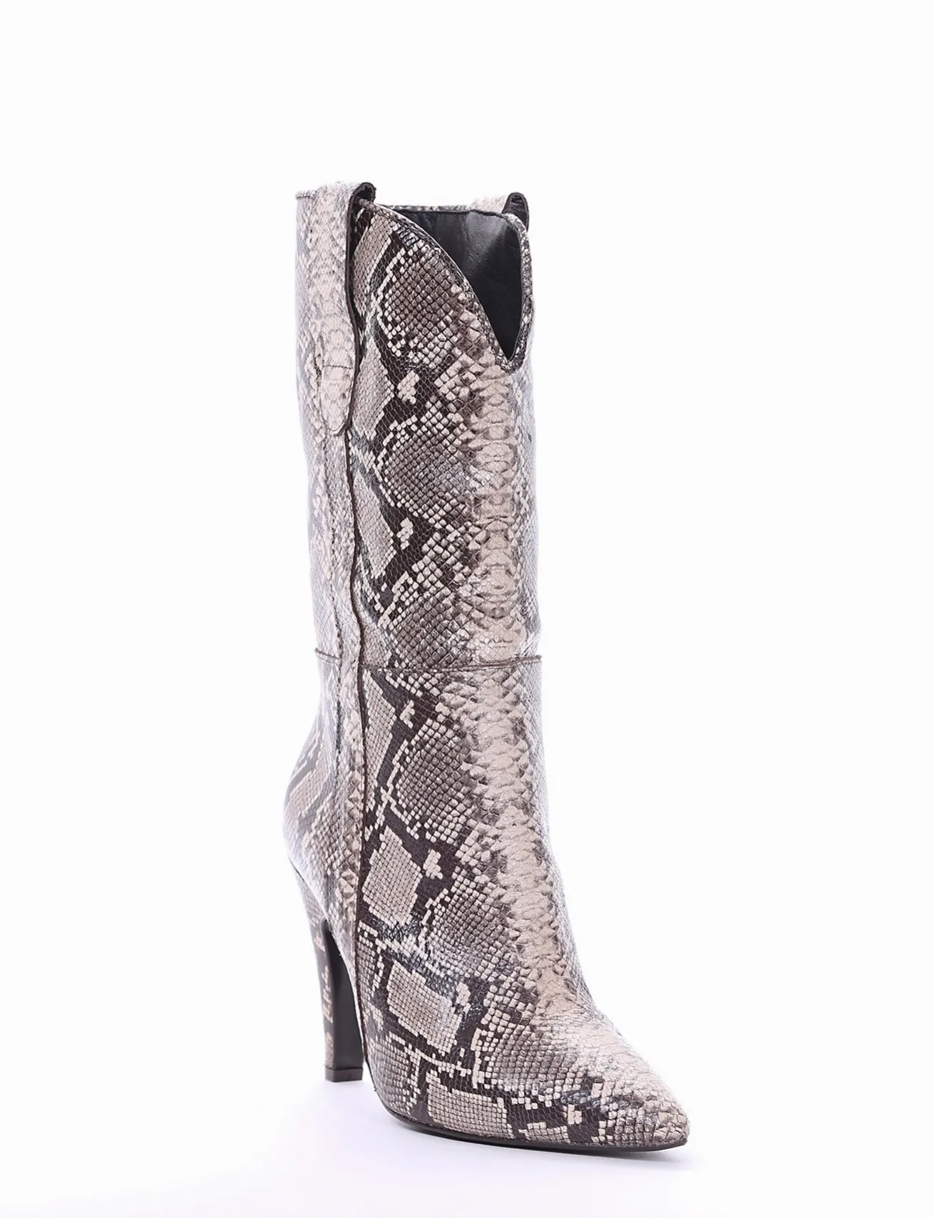 stivale texano tacco 10 cm roccia