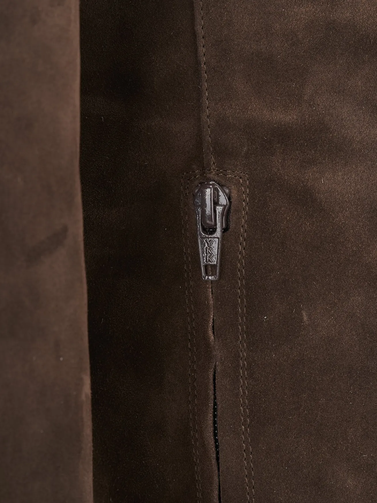 Stivale texano tacco 8cm testa camoscio