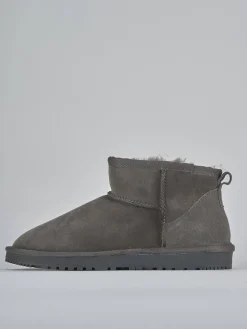 Stivaletti camoscio grigio