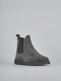 Stivaletti camoscio grigio