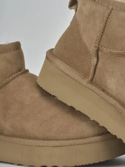 Stivaletti camoscio marrone