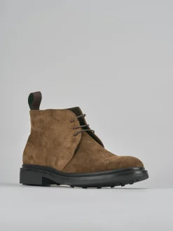 Stivaletti camoscio marrone