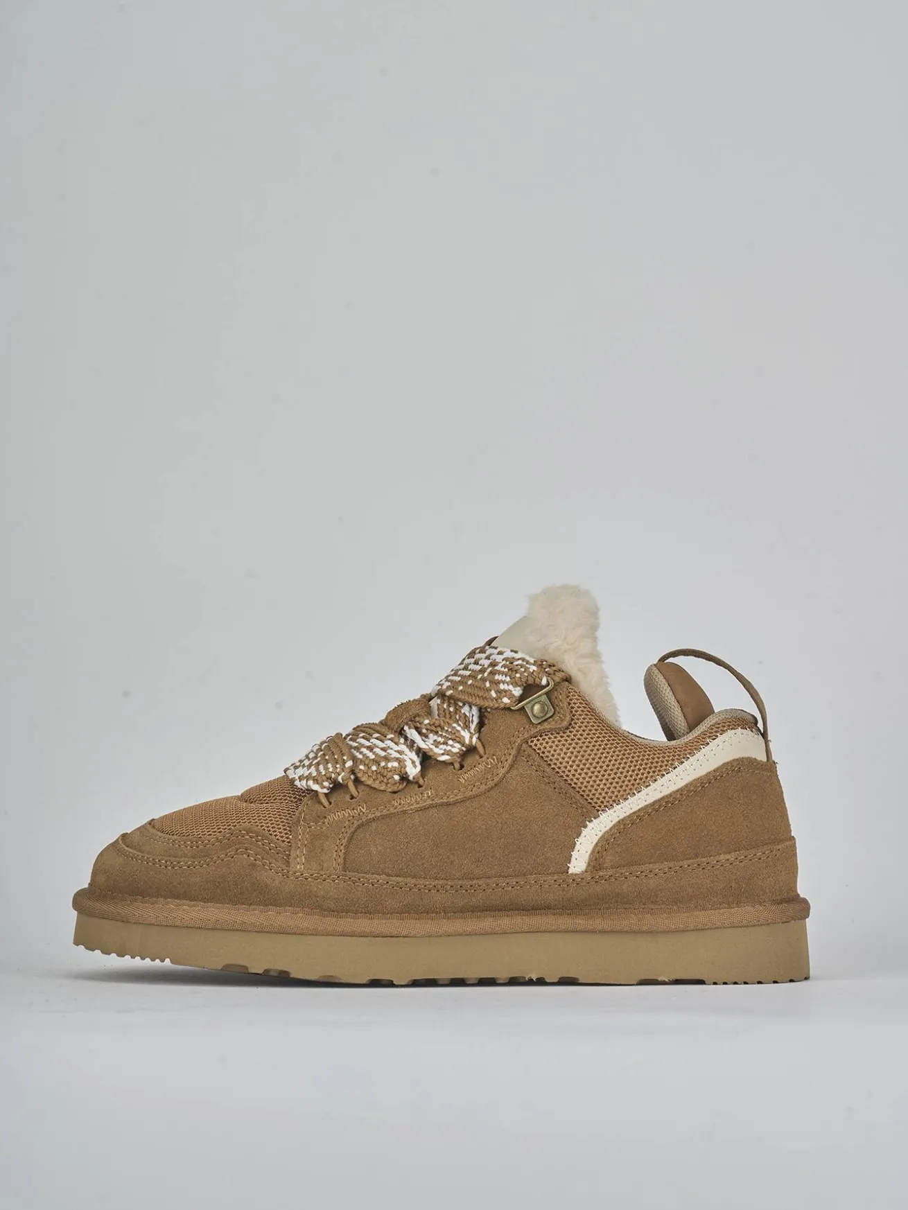 Stivaletti camoscio marrone