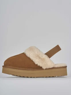 Stivaletti camoscio marrone