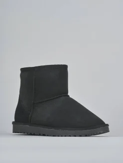 Stivaletti camoscio nero