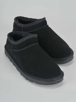 Stivaletti camoscio nero