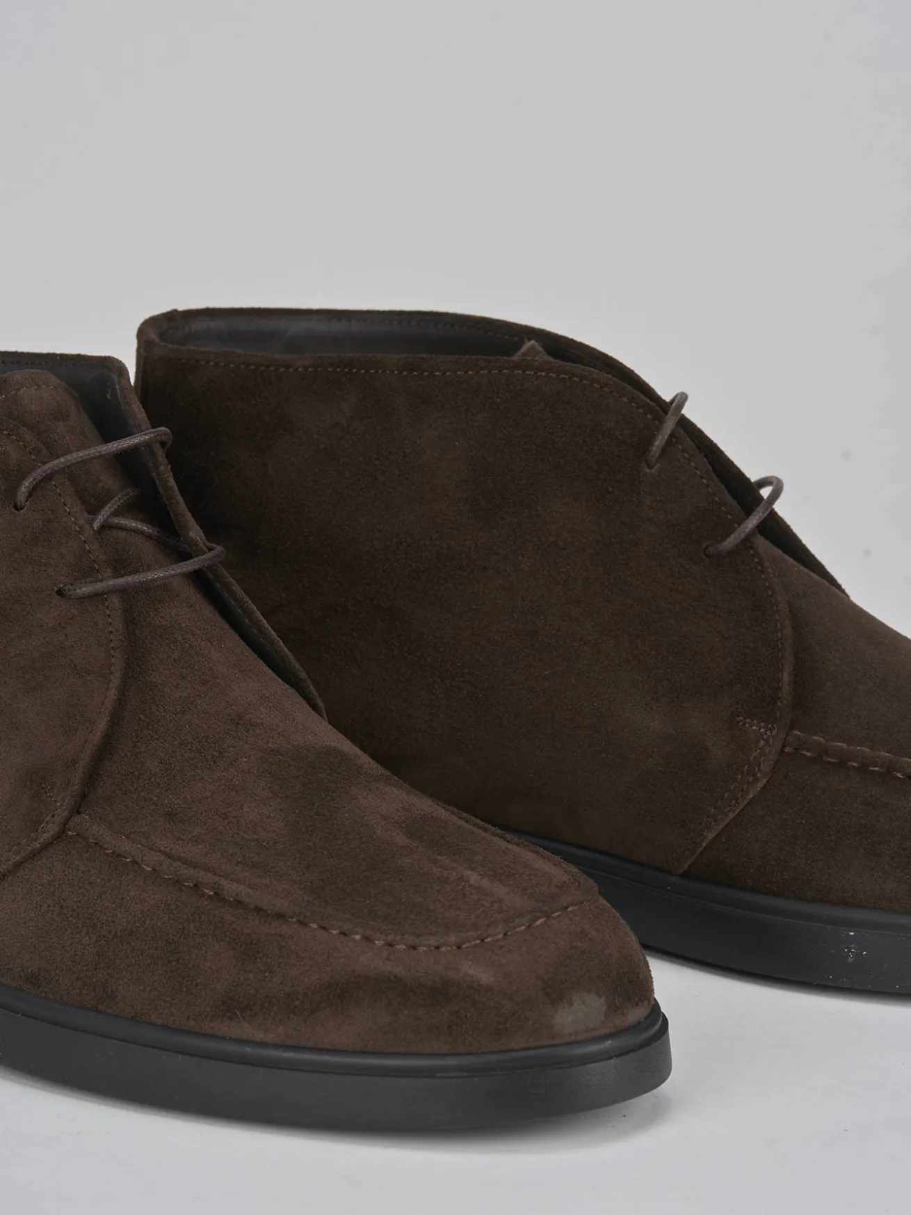 Stivaletti camoscio testa