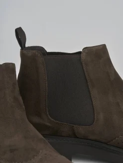 Stivaletti camoscio testa