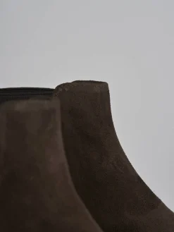 Stivaletti camoscio testa