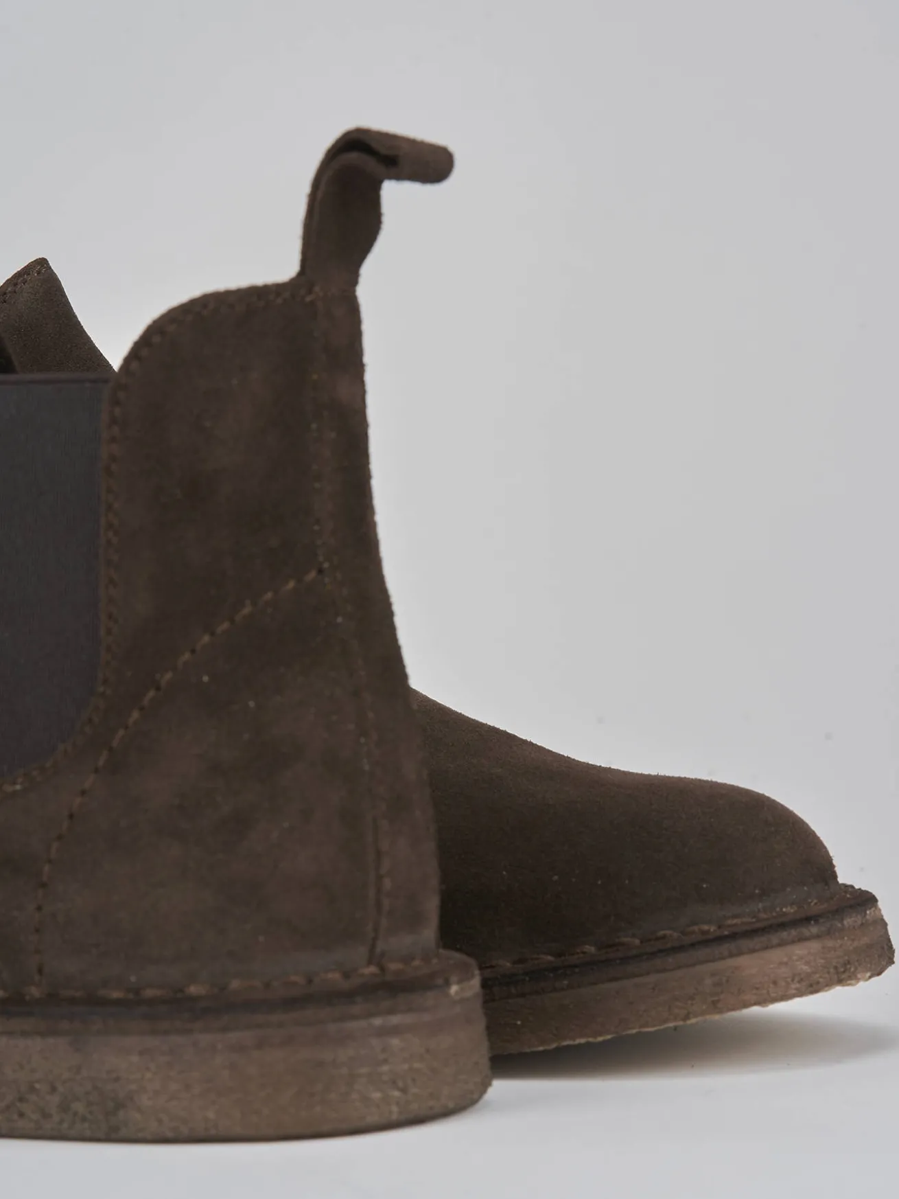 Stivaletti camoscio testa