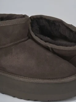 Stivaletti camoscio testa