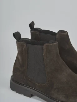 Stivaletti camoscio testa