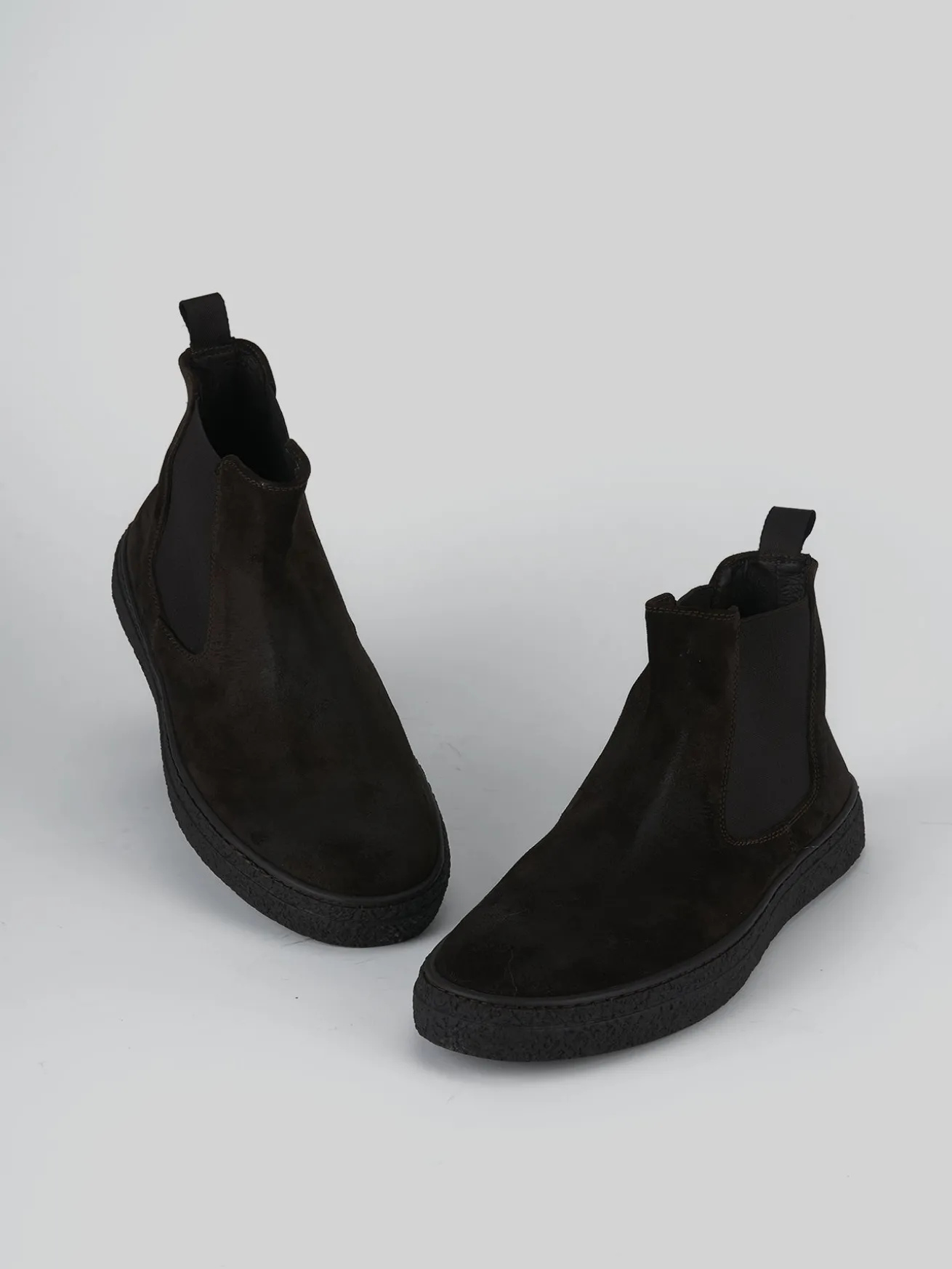 Stivaletti camoscio testa