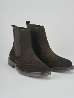 Stivaletti camoscio testa