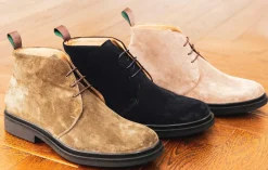 Stivaletti camoscio verde