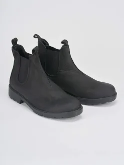 Stivaletti nabuk nero