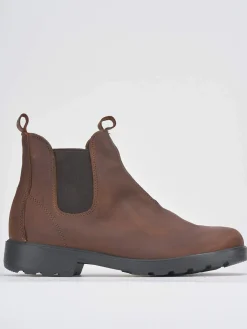 Stivaletti nabuk testa