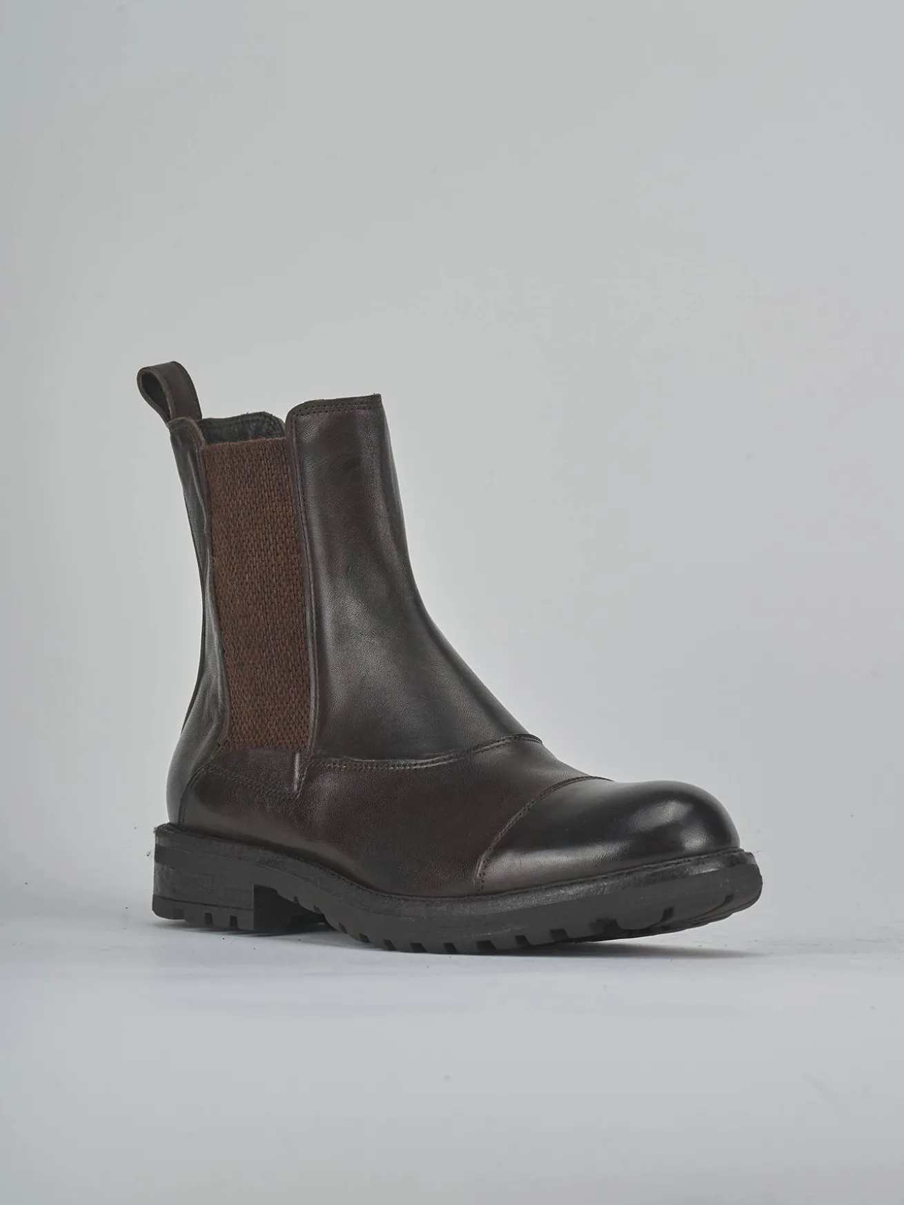 Stivaletti pelle bronzo