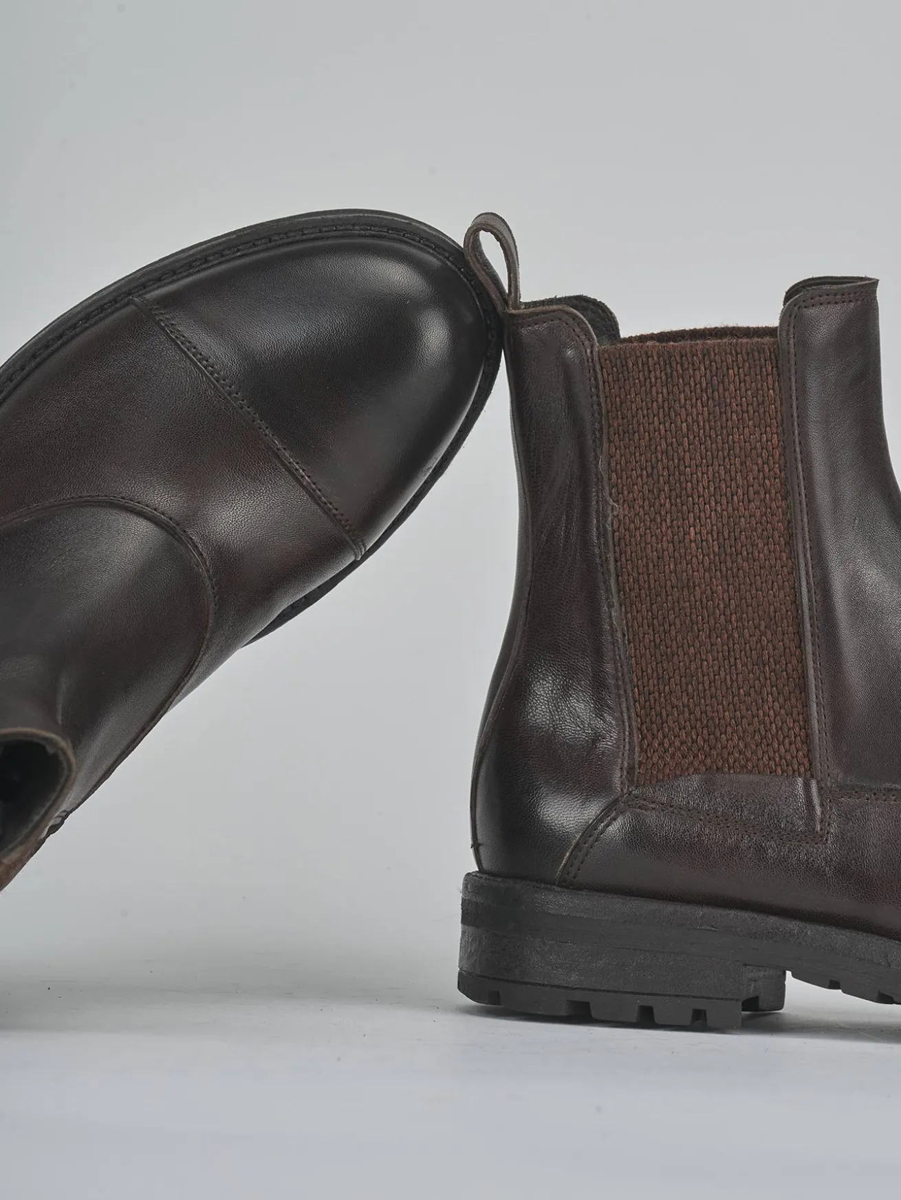 Stivaletti pelle bronzo