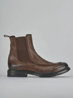 Stivaletti pelle marrone