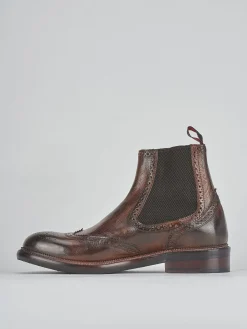 Stivaletti pelle marrone