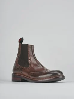 Stivaletti pelle marrone