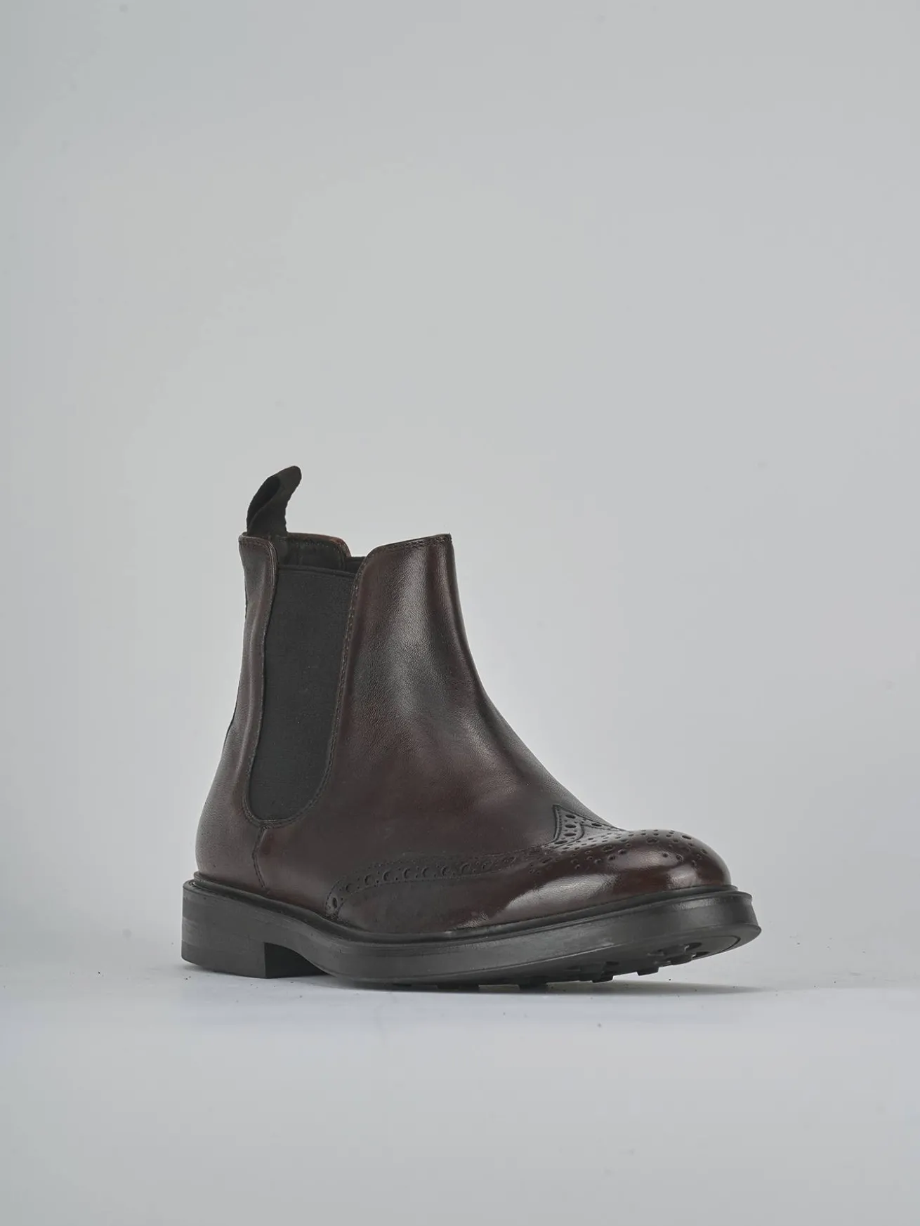 Stivaletti pelle marrone