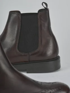 Stivaletti pelle marrone